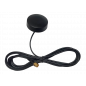 2.4GHz 5dBi Screw Mount Puck Antenna With RG174 Cable (L-3Mtr) + SMA Male St. Connector (46MM) 2.4GHz 5dBi Screw Mount Puck Antenna With RG174 Cable (L-3Mtr) + SMA Male St. Connector (46MM)