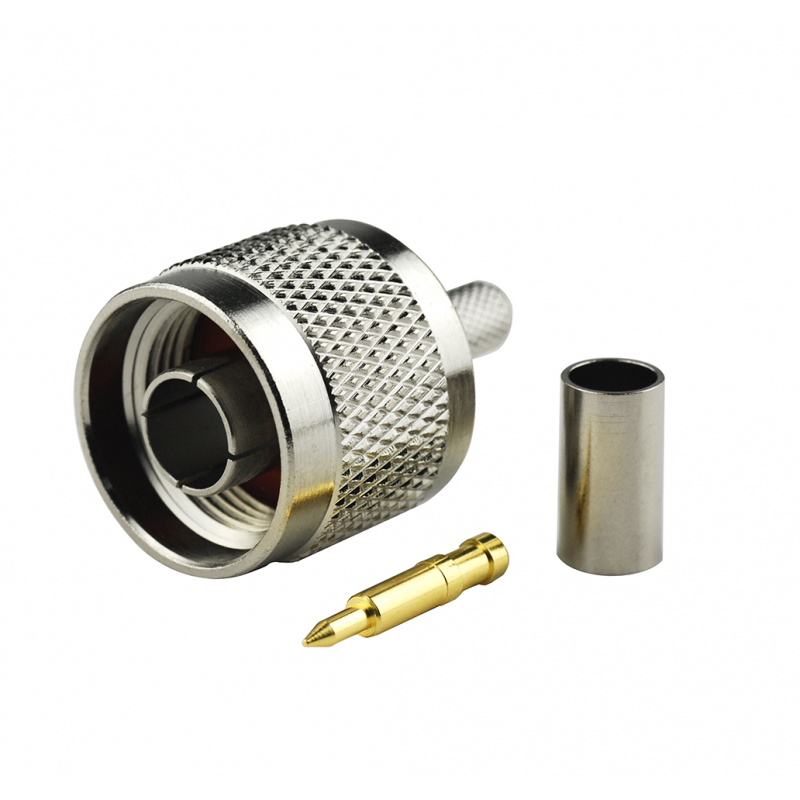 N (M) St. Connector for RG58 Cable N (M) St. Connector for RG58 Cable