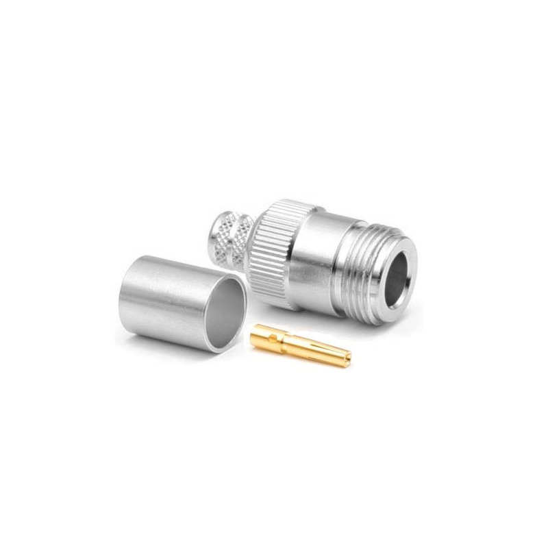 N (F) St. Connector for RG58 Cable N (F) St. Connector for RG58 Cable