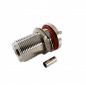 N (F) BH St. Connector for RG142 Cable N (F) BH St. Connector for RG142 Cable