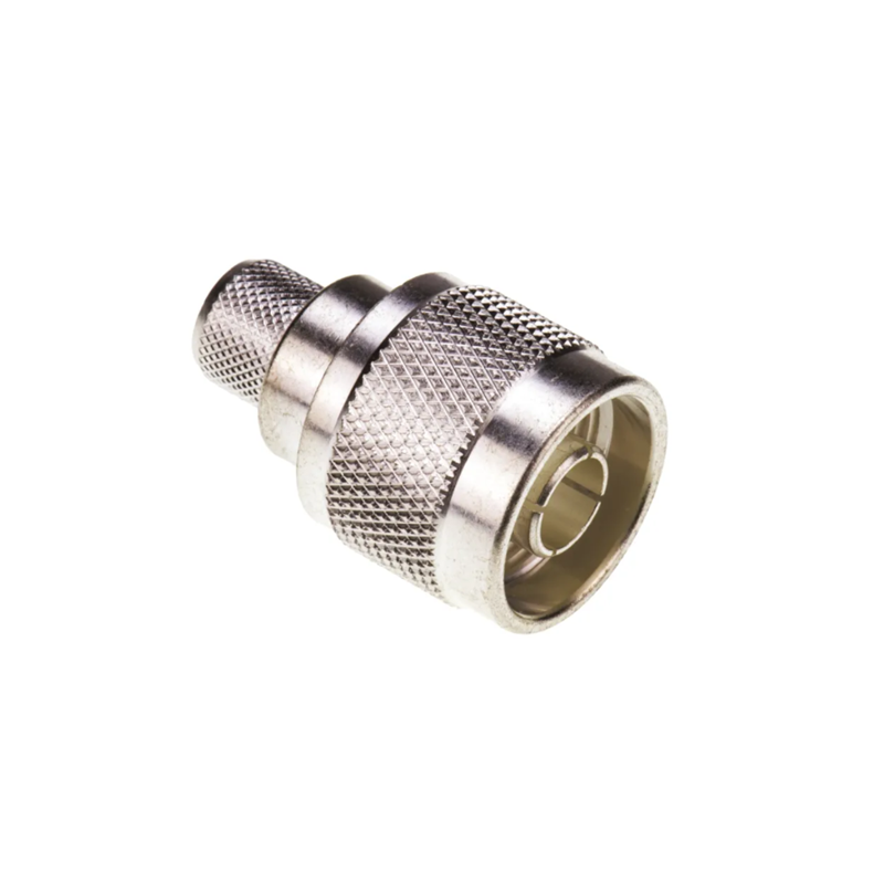 N (M) St. Connector for RG214 Cable