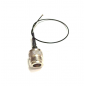 N Female St. Connector With 1.13mm Cable (L-5CM) + UFL Connector N Female St. Connector With 1.13mm Cable (L-5CM) + UFL Connector