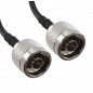 N Male St. Connector With RG223 Cable (L-3Mtr) + N Male St. Connector N Male St. Connector With RG223 Cable (L-3Mtr) + N Male St. Connector