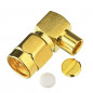 SMA (M) R/A Connector for RG0.86 Cable