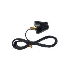 3G Screw Mount Cup Shape Antenna With RG174 Cable (L-3Mtr) + SMA Male St. Connector