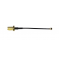 SMA Female Bulkhead St. Connector With RG0.81mm Cable (L-15CM) + MHF4 Connector SMA Female Bulkhead St. Connector With RG0.81mm Cable (L-15CM) + MHF4 Connector