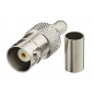 BNC (F) St. Connector for RG59 Cable