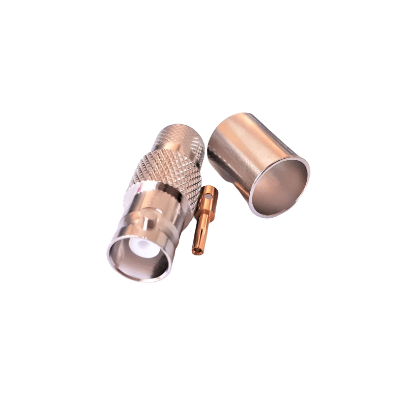 BNC (F) St. Connector for RG213 Cable BNC (F) St. Connector for RG213 Cable