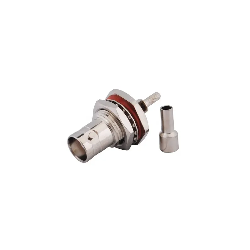 BNC (F) B/H Connector for RG174 Cable