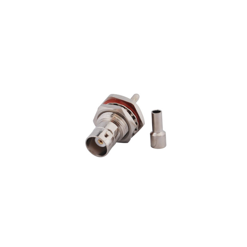 BNC (F) B/H Connector for RG316 Cable
