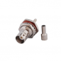 BNC (F) B/H Connector for RG316 Cable