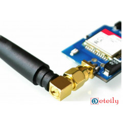 3G 2.5dBi Rubber Duck Antenna With SMA Male R/A Connector