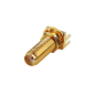 SMA (F) B/H Edge PCB Mount 17.5mm TEFLON Connector