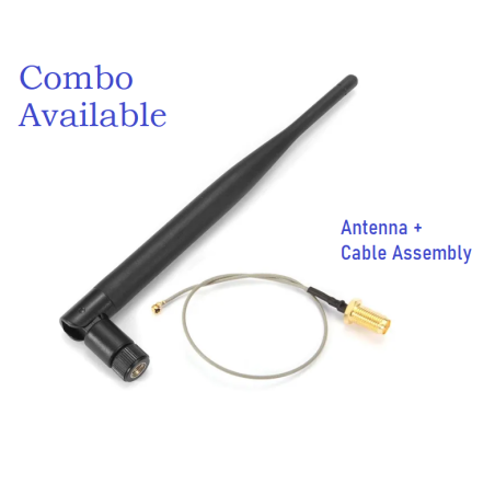 3G 5dBi Rubber Duck Antenna With SMA Male Movable Connector