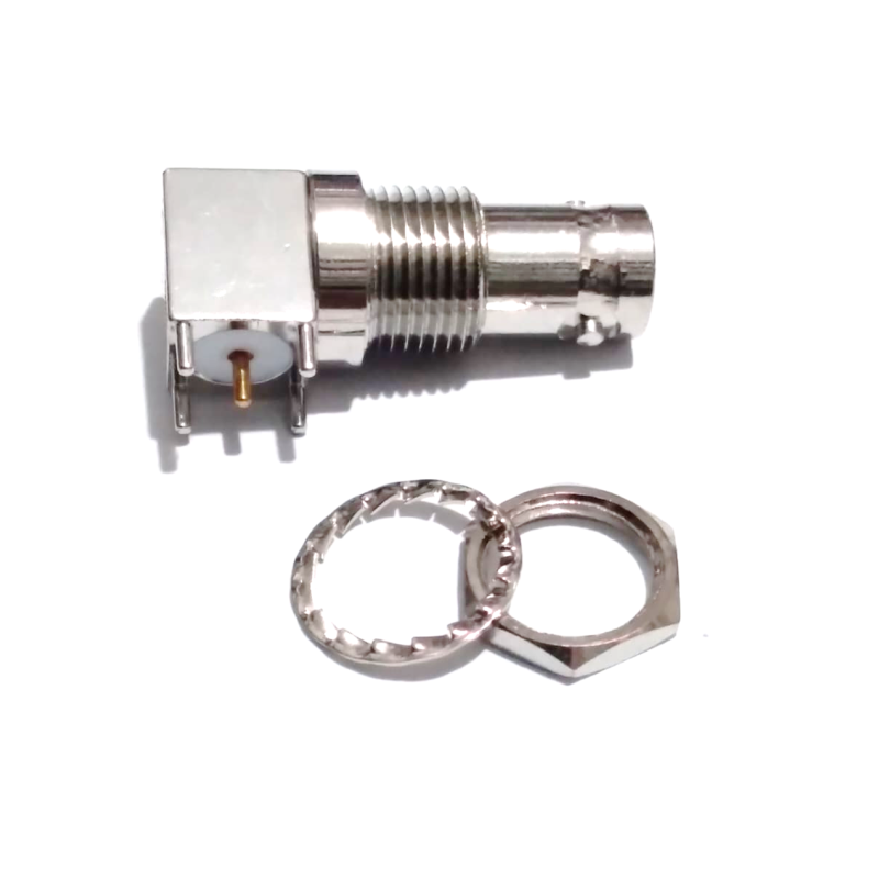 BNC (F) BH R/A PCB Mount Connector BNC (F) BH R/A PCB Mount Connector