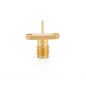 SMA Female 2 Hole Panel Mount Connector without Teflon