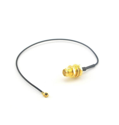 RP SMA Female Bulkhead St. Connector With 1.13mm Cable (L–10CM) + UFL Connector