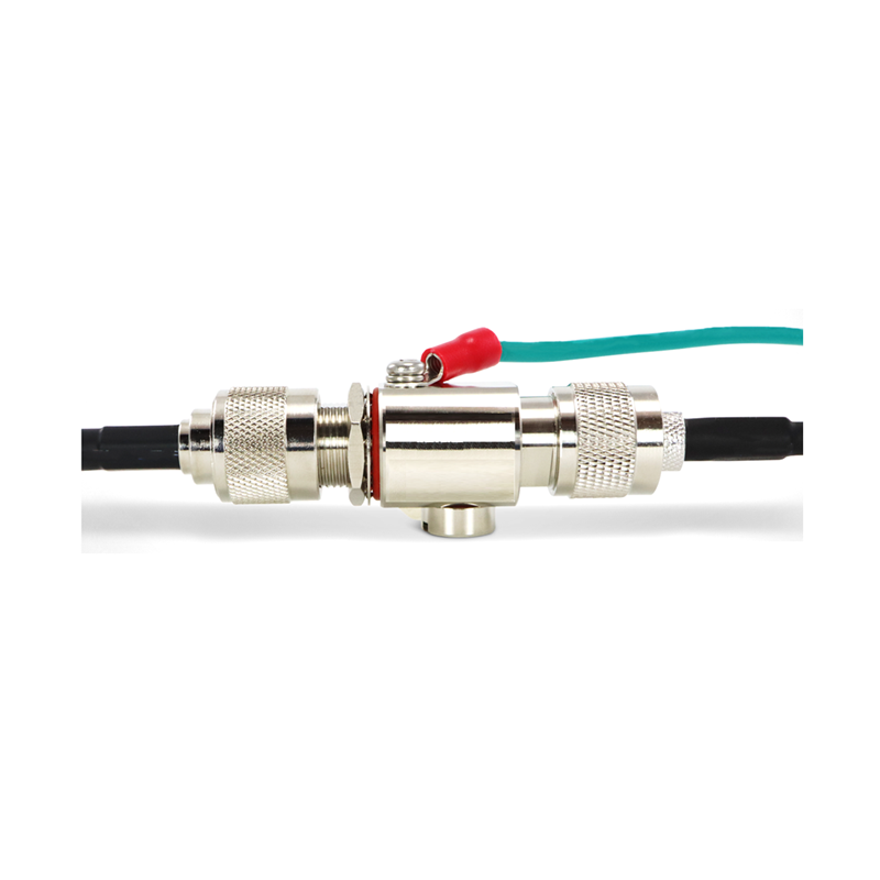 N (M) St. to N (F) St. Bulkhead Adapter with Lightning Arrestor N (M) St. to N (F) St. Bulkhead Adapter with Lightning Arrestor