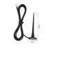3G 3dBi Rubber Magnetic Antenna With RG174 Cable (L-3Mtr) + SMA Male St. Connector 3G 3dBi Rubber Magnetic Antenna With RG174 Cable (L-3Mtr) + SMA Male St. Connector