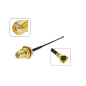 IP Rated SMA Female Bulkhead St. Connector With 1.13mm (L-10CM) + UFL Connector IP Rated SMA Female Bulkhead St. Connector With 1.13mm (L-10CM) + UFL Connector