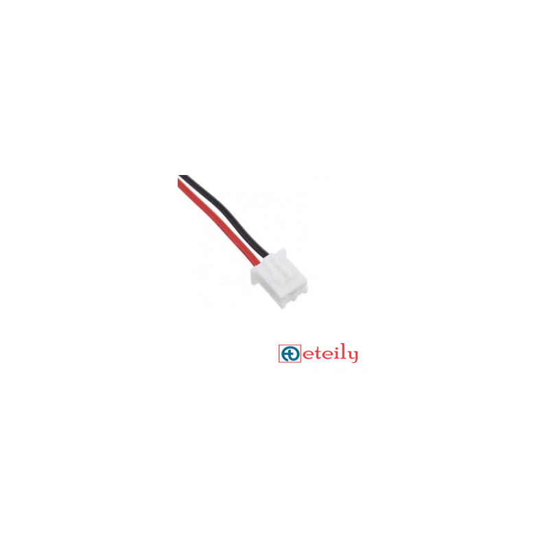 JST Connector 2 Pin 140MM 2515 Pitch 2.54MM WHITE COLOR JST Connector 2 Pin 140MM 2515 Pitch 2.54MM WHITE COLOR