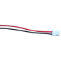 JST Connector 2 Pin with 300mm cable 259 Pitch 2.54MM WHITE COLOR JST Connector 2 Pin with 300mm cable 259 Pitch 2.54MM WHITE COLOR