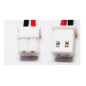 JST Connector 2 Pin with 300mm cable 259 Pitch 2.54MM WHITE COLOR JST Connector 2 Pin with 300mm cable 259 Pitch 2.54MM WHITE COLOR