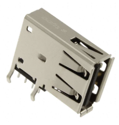 USB Female Connector 4Pin 2.0 DIP Type-A