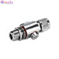 ETEILY Brand Lightning Arrestor N Male to N Female Coaxial Lightning Surge Protector Protection ETEILY Brand Lightning Arrestor N Male to N Female Coaxial Lightning Surge Protector Protection