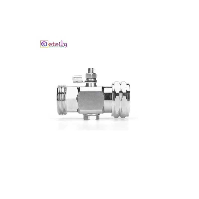 ETEILY Lightning Arrestor 7/16 Male to DIN Female Coaxial Lightning Surge Protector Protection ETEILY Lightning Arrestor 7/16 Male to DIN Female Coaxial Lightning Surge Protector Protection