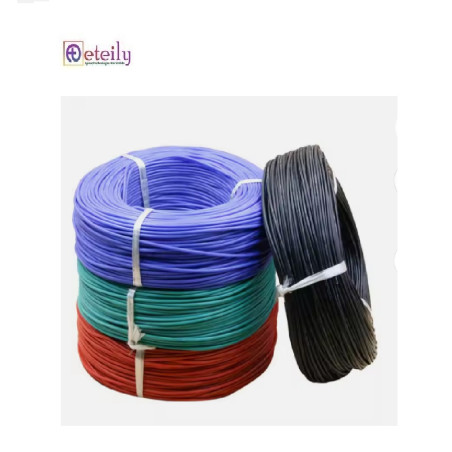 Eteily Quick Disconnect 2 Core AWG12 Silicon Wire Harness Panel Mount Power Custom Cable