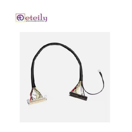 Eteily Custom 30 pin LVDS cable Assembly Laptop Lcd Screen Cable 40 Pin Lvds Cable