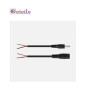 Eteily Wire manufacturer 2pin 2.5 2.1X5.5mm dc power cable plug converter Eteily Wire manufacturer 2pin 2.5 2.1X5.5mm dc power cable plug converter