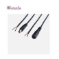 Eteily Wire manufacturer 2pin 2.5 2.1X5.5mm dc power cable plug converter Eteily Wire manufacturer 2pin 2.5 2.1X5.5mm dc power cable plug converter