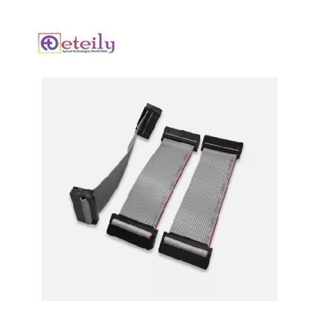 Eteily customized IDC Connector 0.5mm 1.27mm pitch shielded flat cable