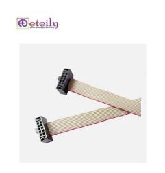 Eteily customized IDC Connector 0.5mm 1.27mm pitch shielded flat cable