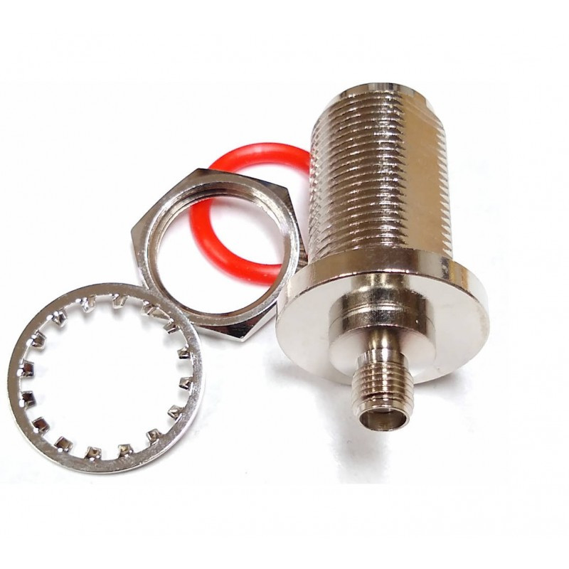 N Female Bulkhead To SMA Female RF Adapter N Female Bulkhead To SMA Female RF Adapter