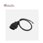 Eteily black OBD2 in 1 extension cable 16 core auto universal OBD2 transfer cable