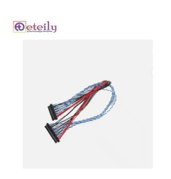 Eteily PVC Connector skin high rated voltage resistant LVDS cable assembly