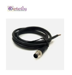 Eteily M8 connector cable waterproof panel mount mold wire adapters connector