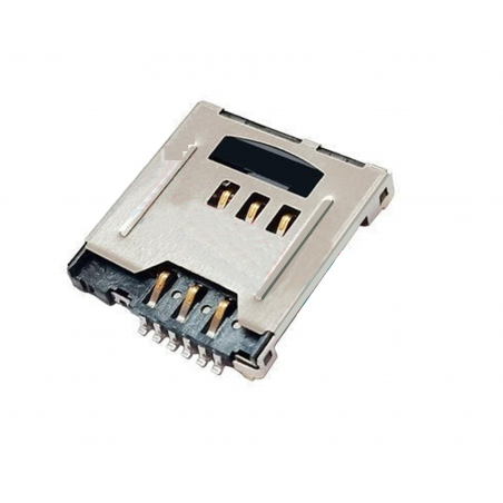 SIM Card 6Pin  + Micro-SIM Card Sockets, 8Pin Connector Push-Pull Type