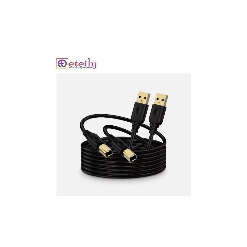 Eteily Custom Bio Usb-a Male To B Male 2.0 Data Charging Cable Usb B Type Printer Cable Eteily Custom Bio Usb-a Male To B Male 2.0 Data Charging Cable Usb B Type Printer Cable
