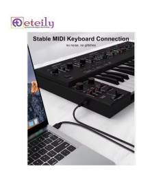 Eteily Custom Bio Usb-a Male To B Male 2.0 Data Charging Cable Usb B Type Printer Cable