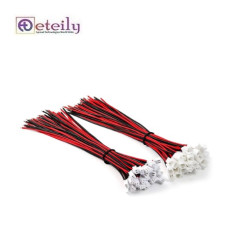 Eteily Custom Cable Assembly 2.54mm Pitch 2/3/4/5/6 Pin Connector Electric Wire & Female Plug Jst Sh Zh Ph Xh Custom Cable