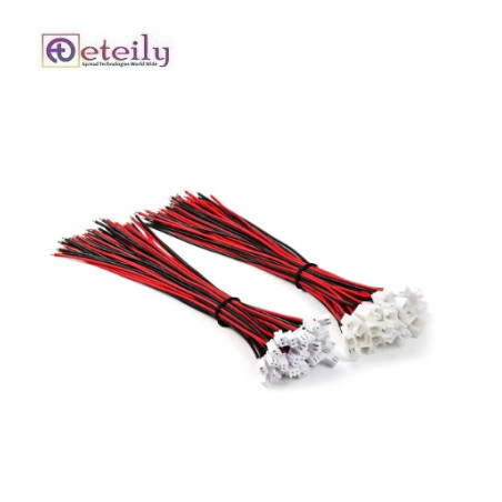 Eteily Custom Cable Assembly 2.54mm Pitch 2/3/4/5/6 Pin Connector Electric Wire & Female Plug Jst Sh Zh Ph Xh Custom Cable