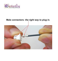 Eteily Custom 1.25mm 1.5mm 2.0mm 2.54mm Pitch 2/3Pin Connector Electric Wire & Female Plug Jst Sh Zh Ph jst