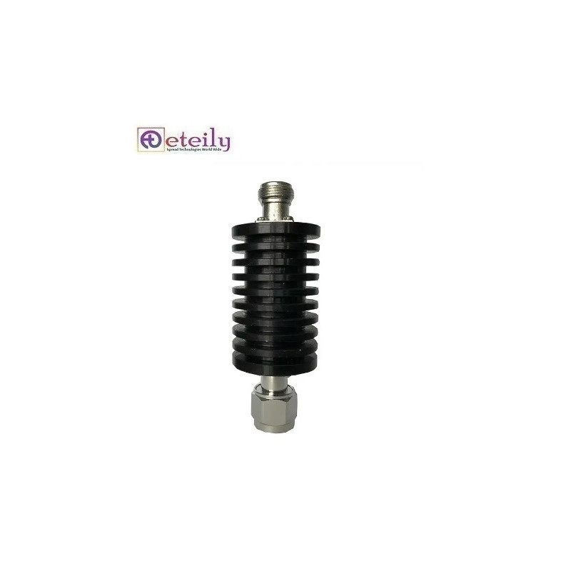 Eteily Step RF Coaxial Attenuator Black Fixed Attenuator 3dB DC-3GHz RF Coaxial Attenuator 20W Eteily Step RF Coaxial Attenuator Black Fixed Attenuator 3dB DC-3GHz RF Coaxial Attenuator 20W