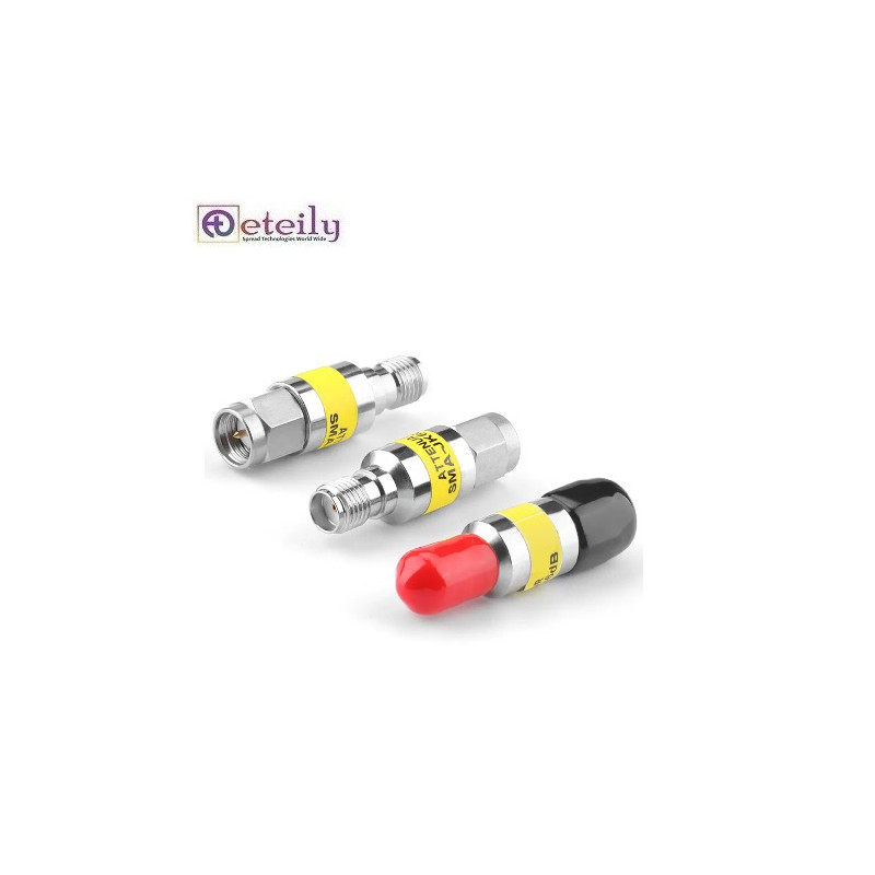 Eteily customized coaxial fixed attenautor,DC to 6GHz,2W 1db.2db.3db.5db.6db.10db.20db.30db.40db.50db Attenuator Eteily customized coaxial fixed attenautor,DC to 6GHz,2W 1db.2db.3db.5db.6db.10db.20db.30db.40db.50db Attenuator