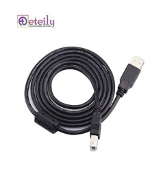 Eteily Plug and play 1.5M BLACK USB2.0 A to USB B Printer cable