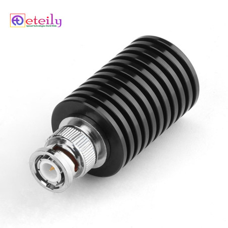 Eteily 0-3Ghz termination 50 ohm rf bnc male type 10 watt dummy load